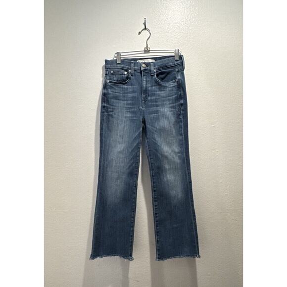 AYR Denim - AYR Women’s The Pop Jeans Size 28S Short Ankle Frayed Hem Denim